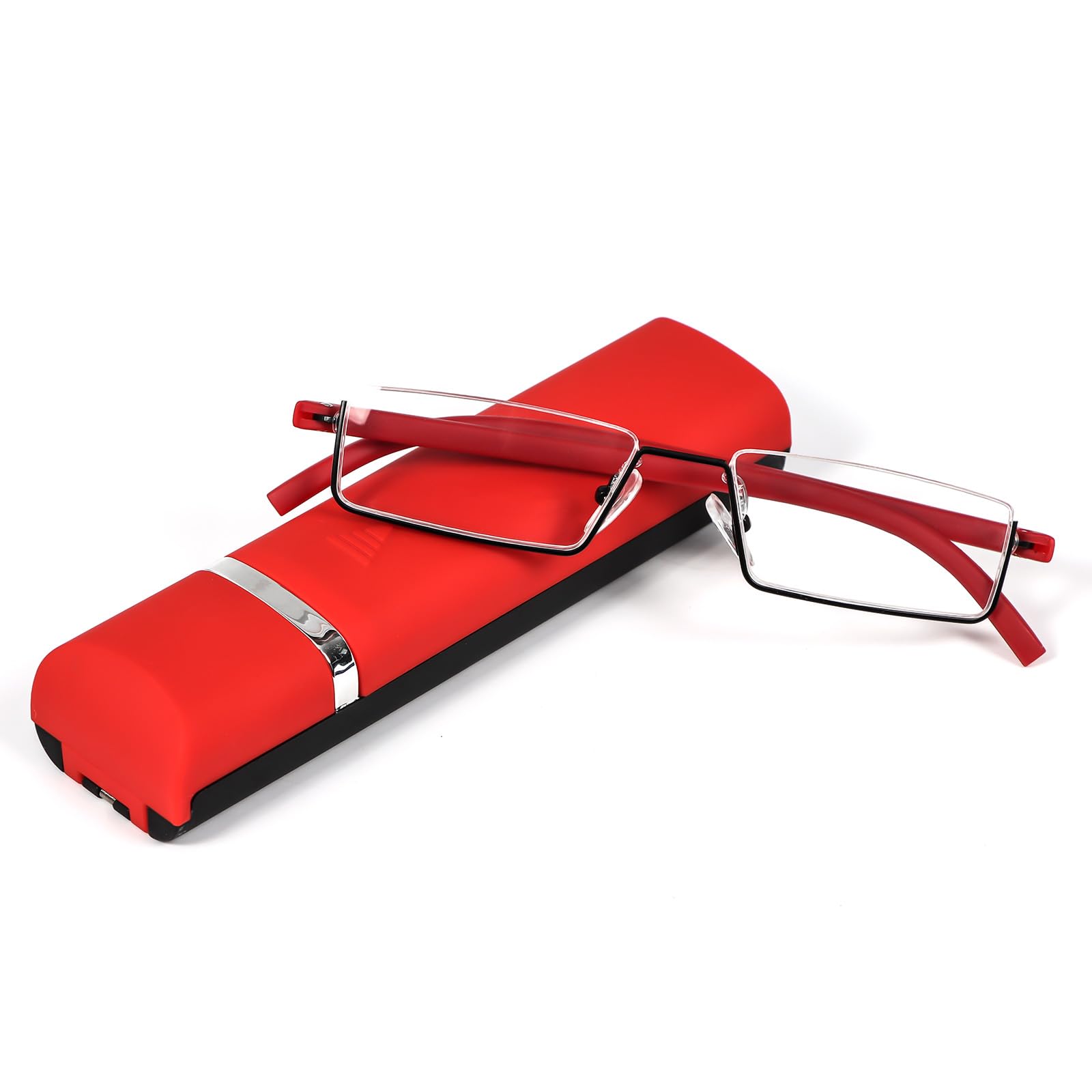 Amazon.com: REAVEE Stylish Half Frame Reading Glasses for Women