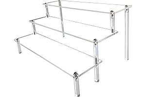 Multi-Tiered Acrylic Perfume and Collectible Display