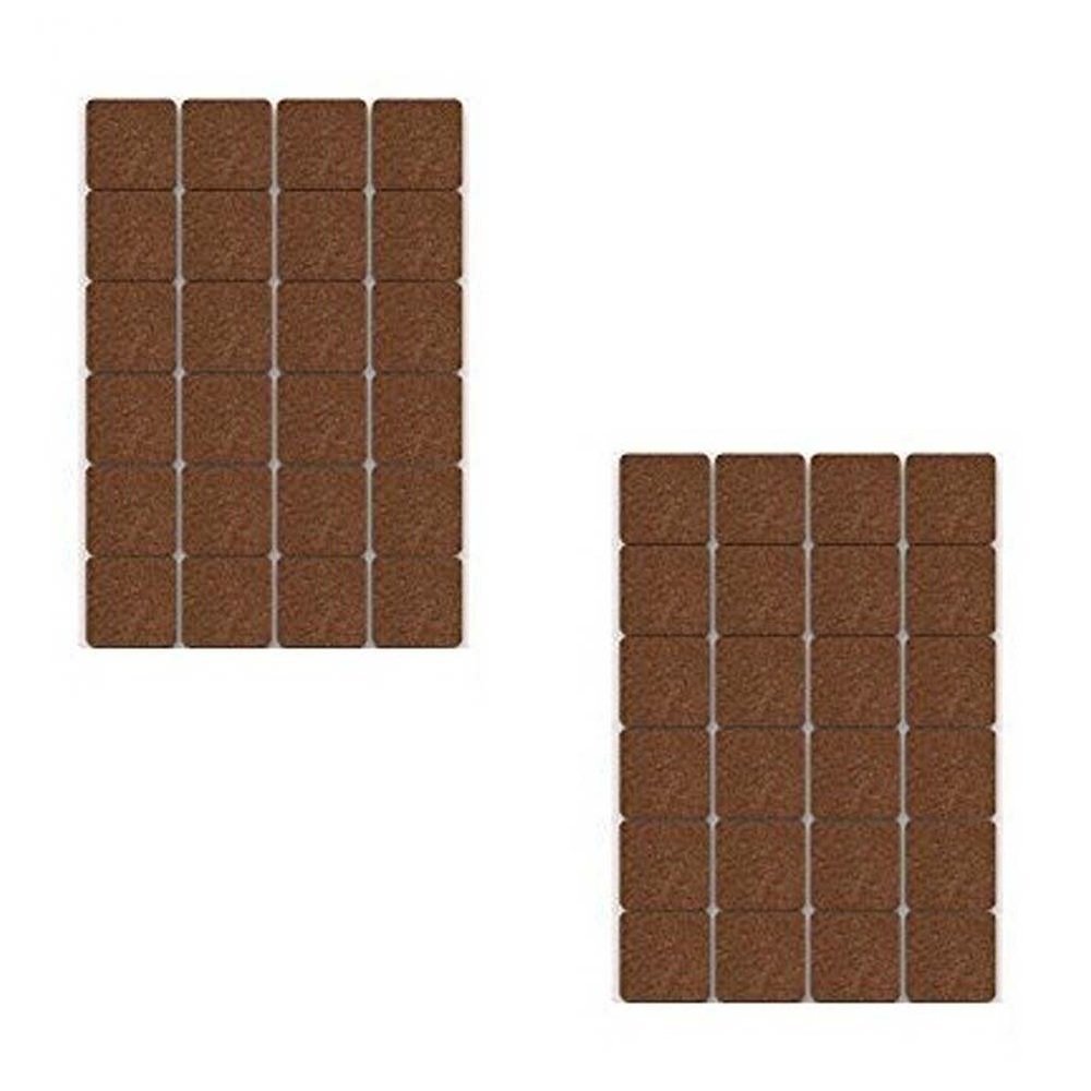 Okayji Non Slip Felt Pad Non Skid Floor Protector Furniture Pad Noise Insulation Pad Bumper, 48 Pieces (B078ZBBF99) Amazon Price History, Amazon Price Tracker