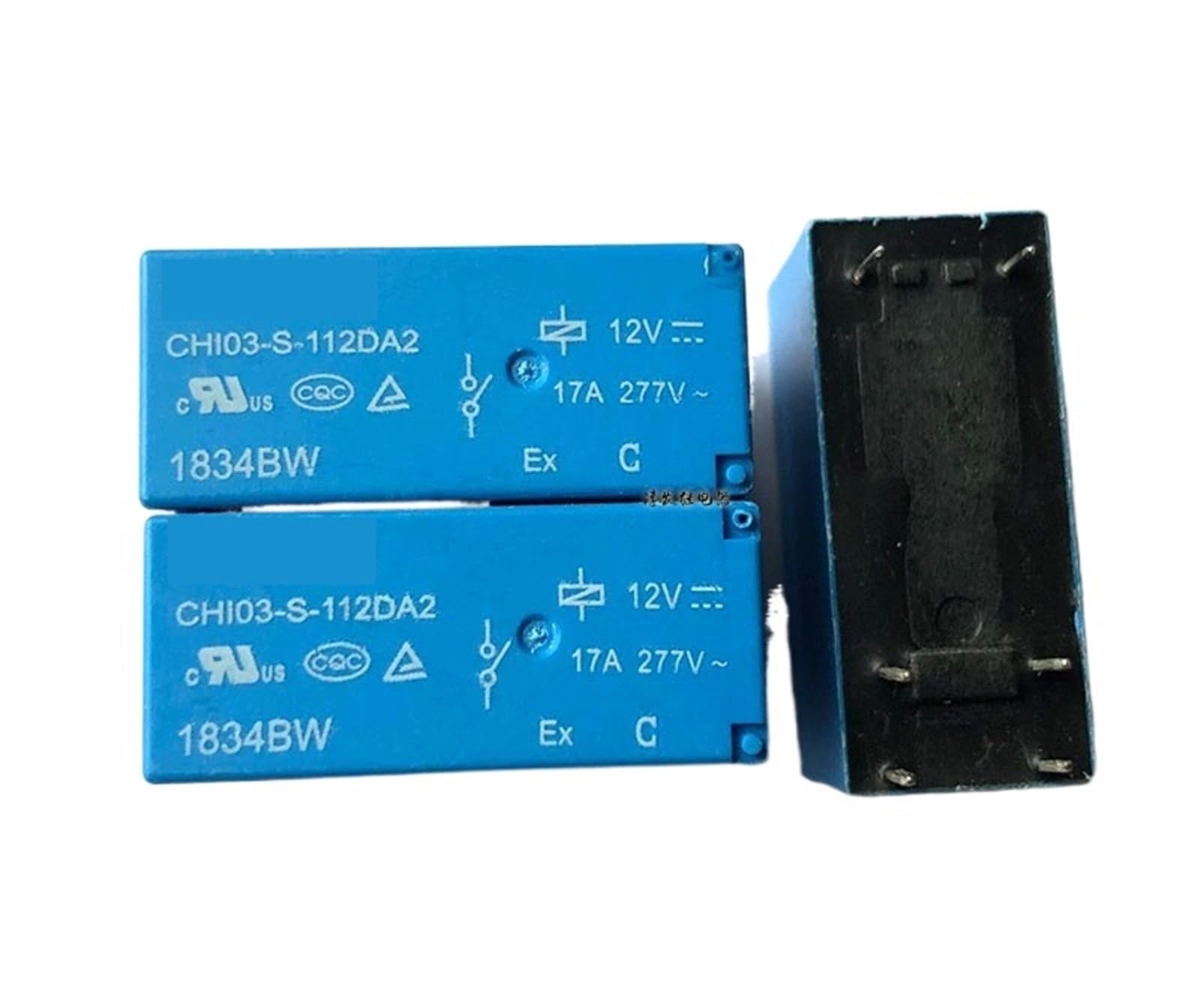 Relais CHI103-S-112DA2 12V 17A NO 6pin identique JQX-115F 012-1HS3