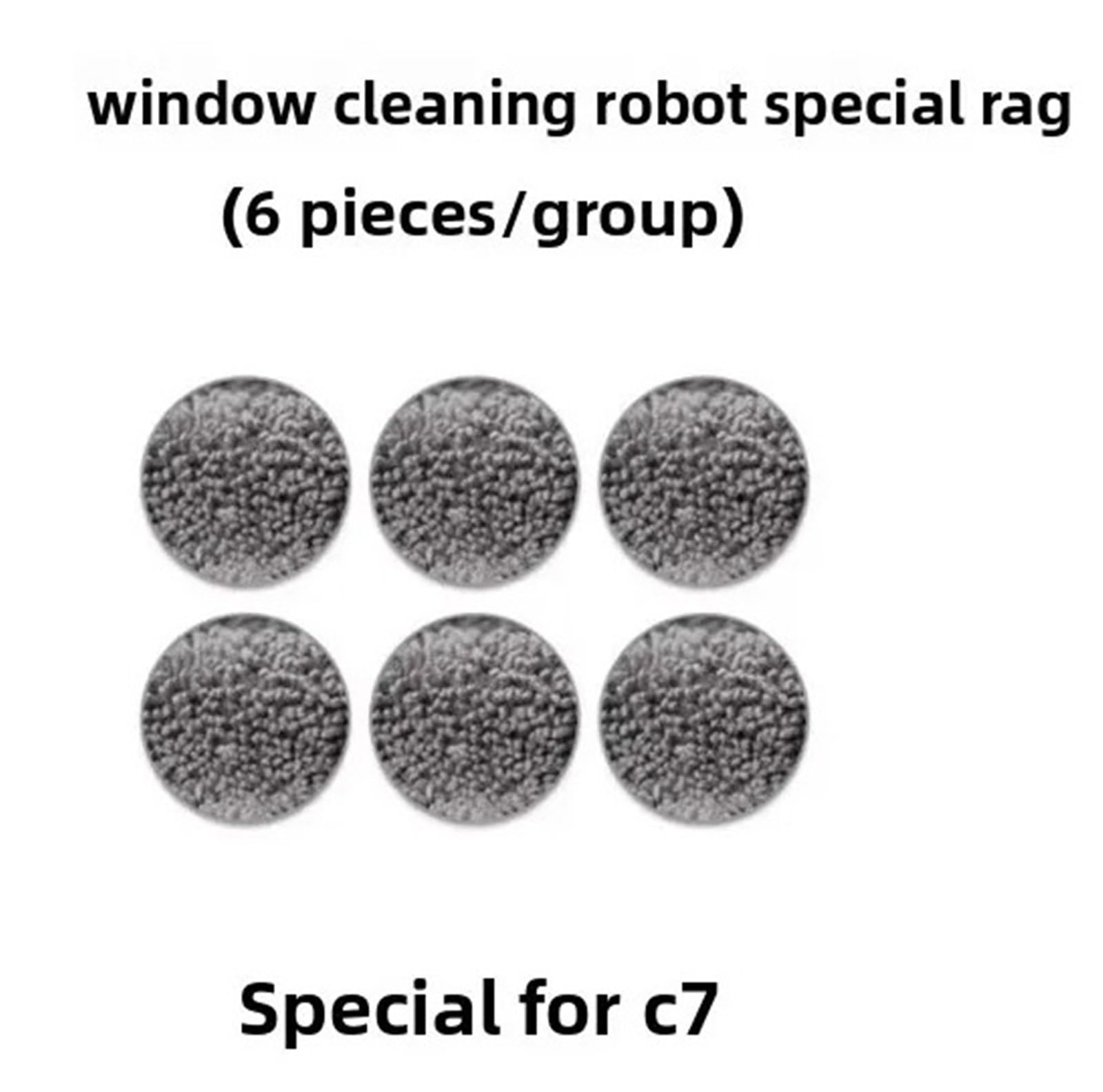 Pulizia Della Finestra Robot Mop Panno,Compatibile Con HUTT C7 Mop