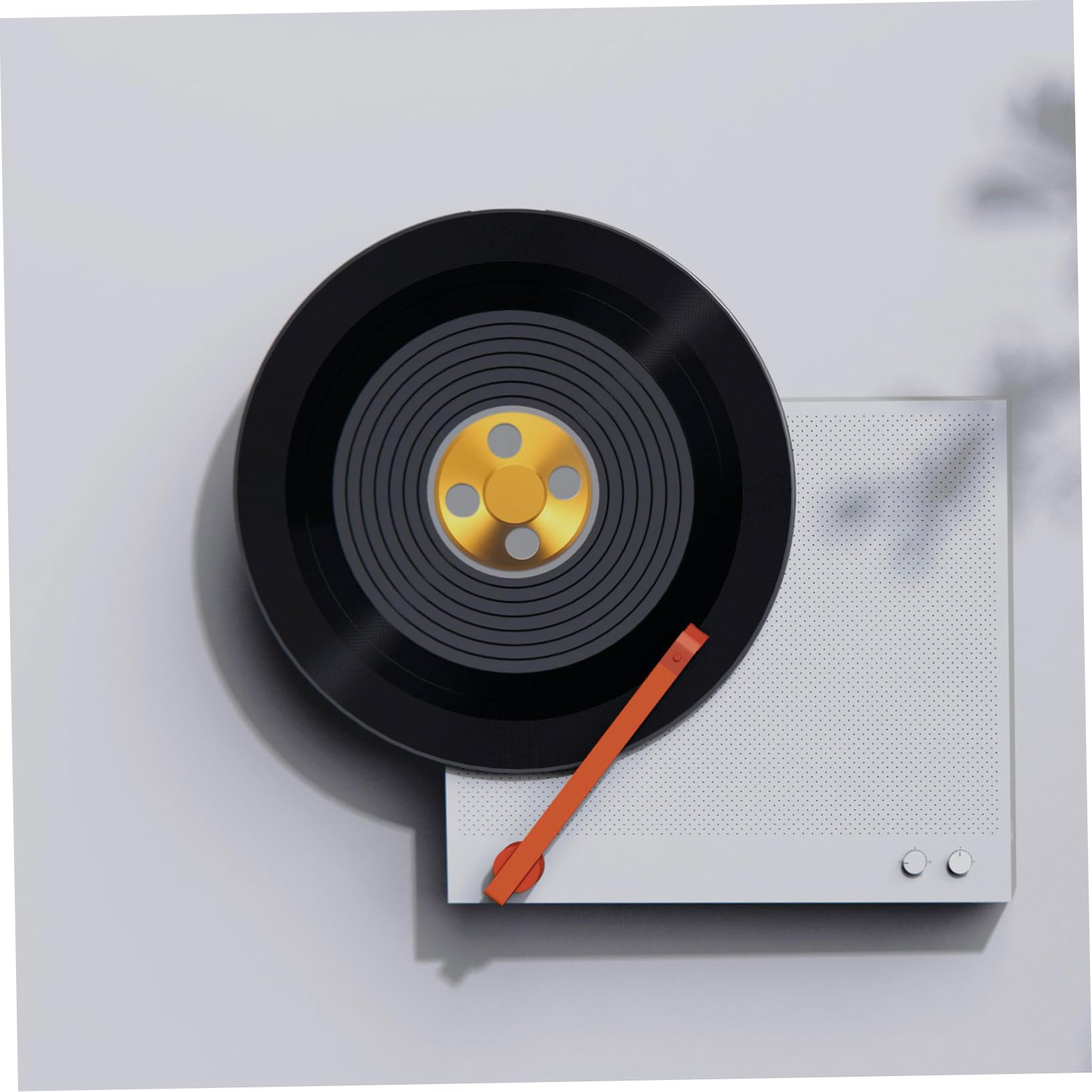 VILLCASE Estabilizador de Peso Récord Tocadiscos de Vinilo Aleación de Aluminio Reduce Vibraciones de Audio Instalación Elegante