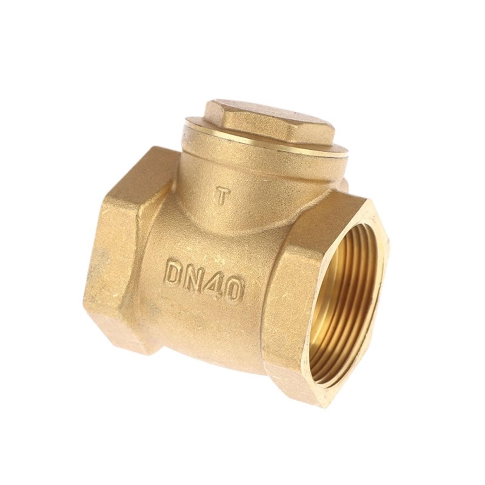 DN15 DN20 DN25 DN32 DN40 Horizontal Brass Non-Return Check Valve(DN40)