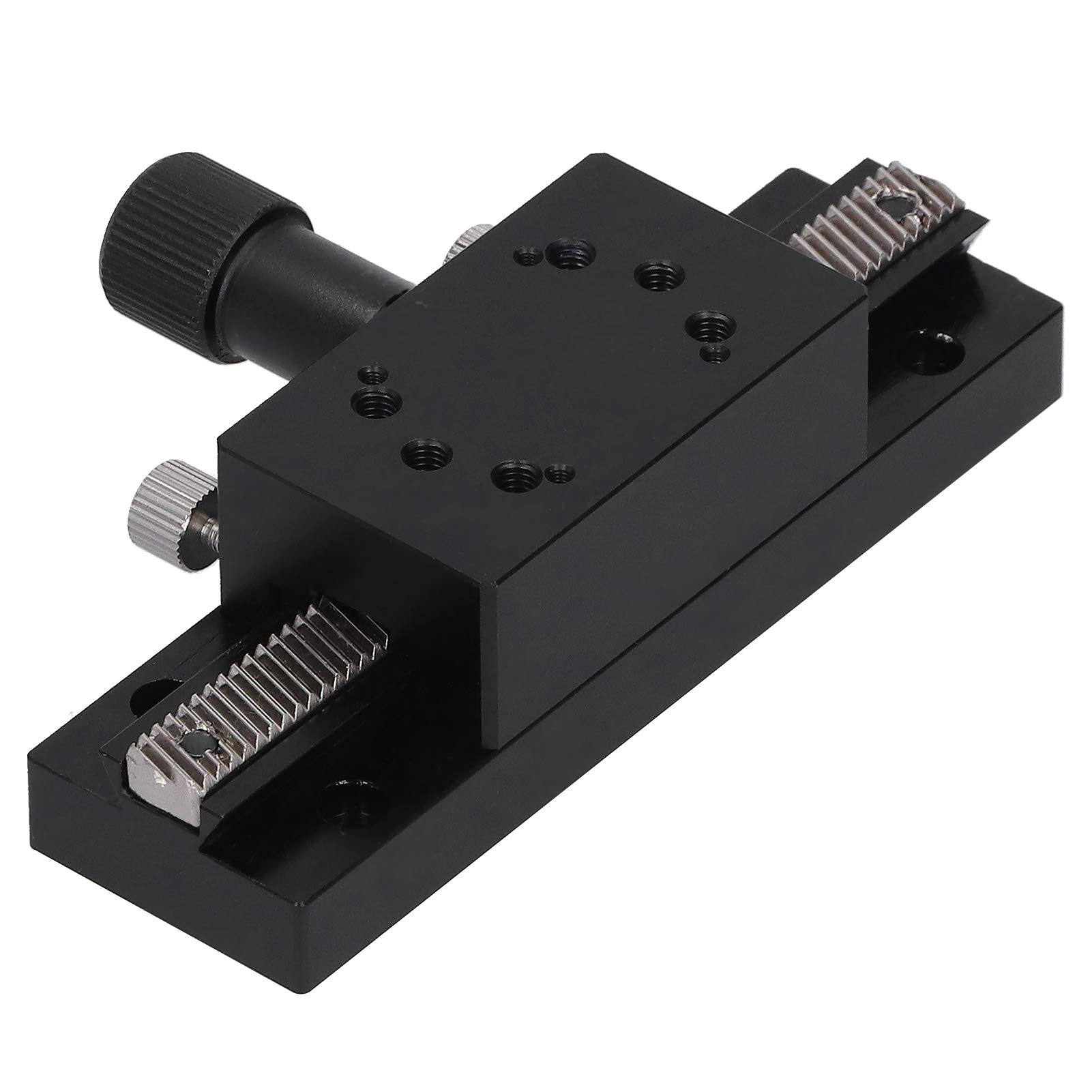 Plataforma de Corte Manual de Cola de Milano con Eje X y Plataforma Deslizante Lineal con Engranajes de aleación de Aluminio HC30 A100 para máquinas de Prueba de Equipos ópticos