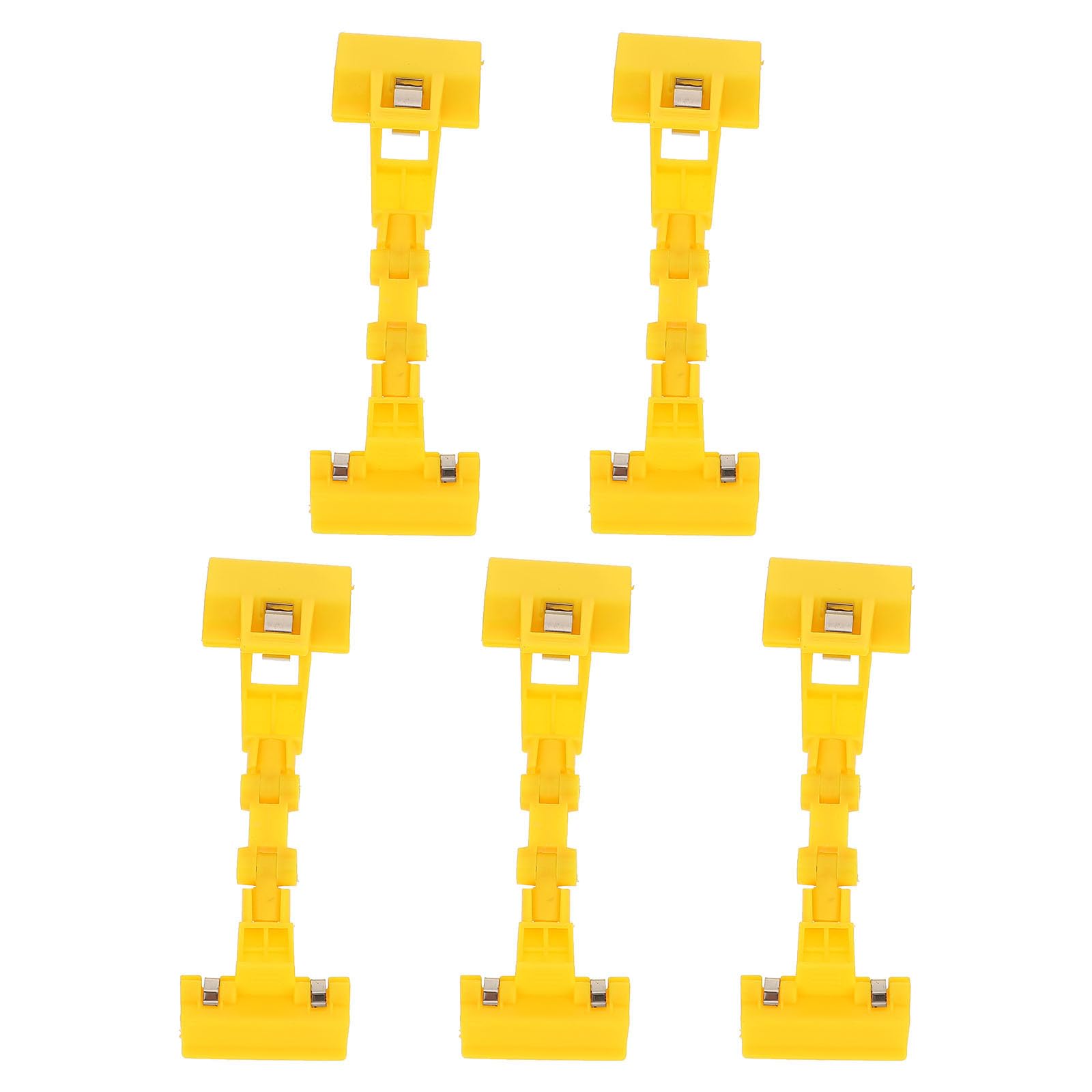 Clips de doble cabezal SOIMISS de plástico resistente para caballete y bocetos