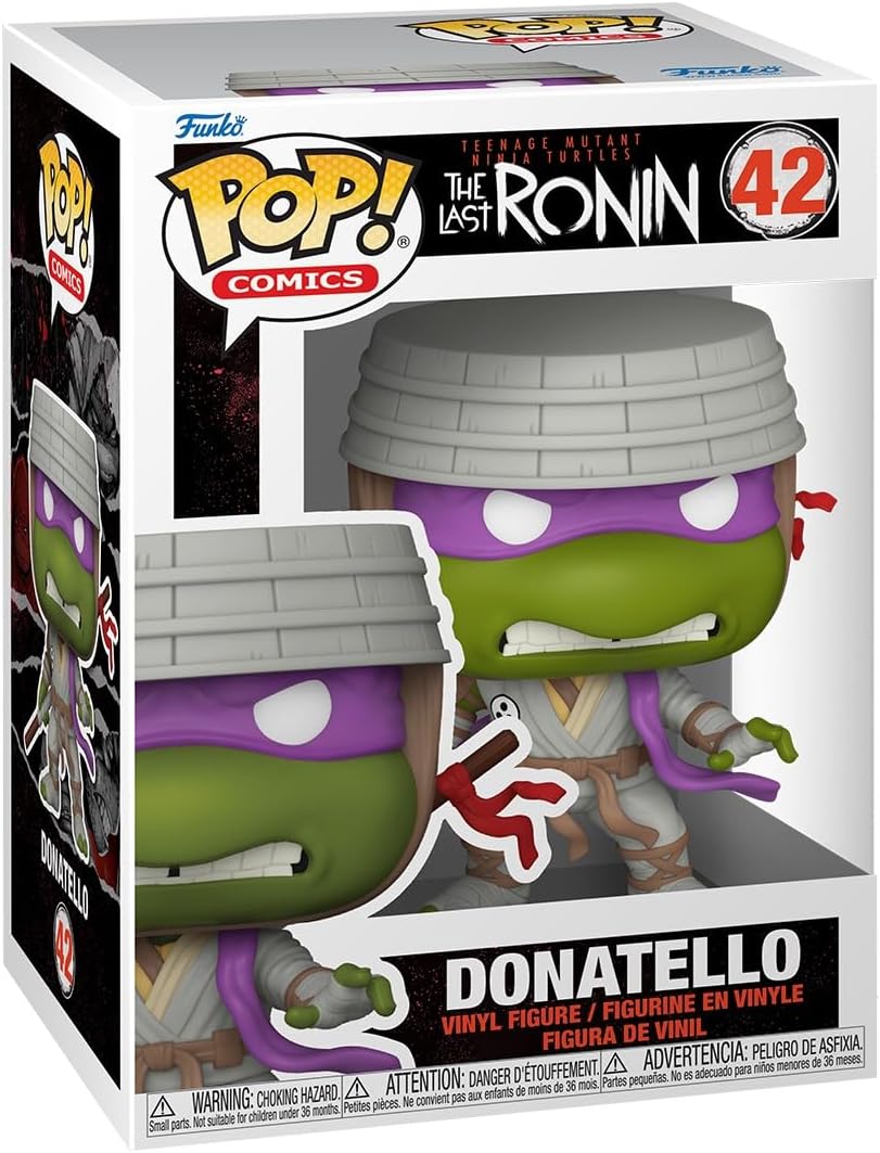 Pop Comics: Teenage Mutant Ninja Turtles (TMNT) Last Ronin - Donatello - TMNT Comics - Collectable Vinyl Figure - Gift Idea - Official Merchandise - Toys for Kids & Adults - Superheroes Fans