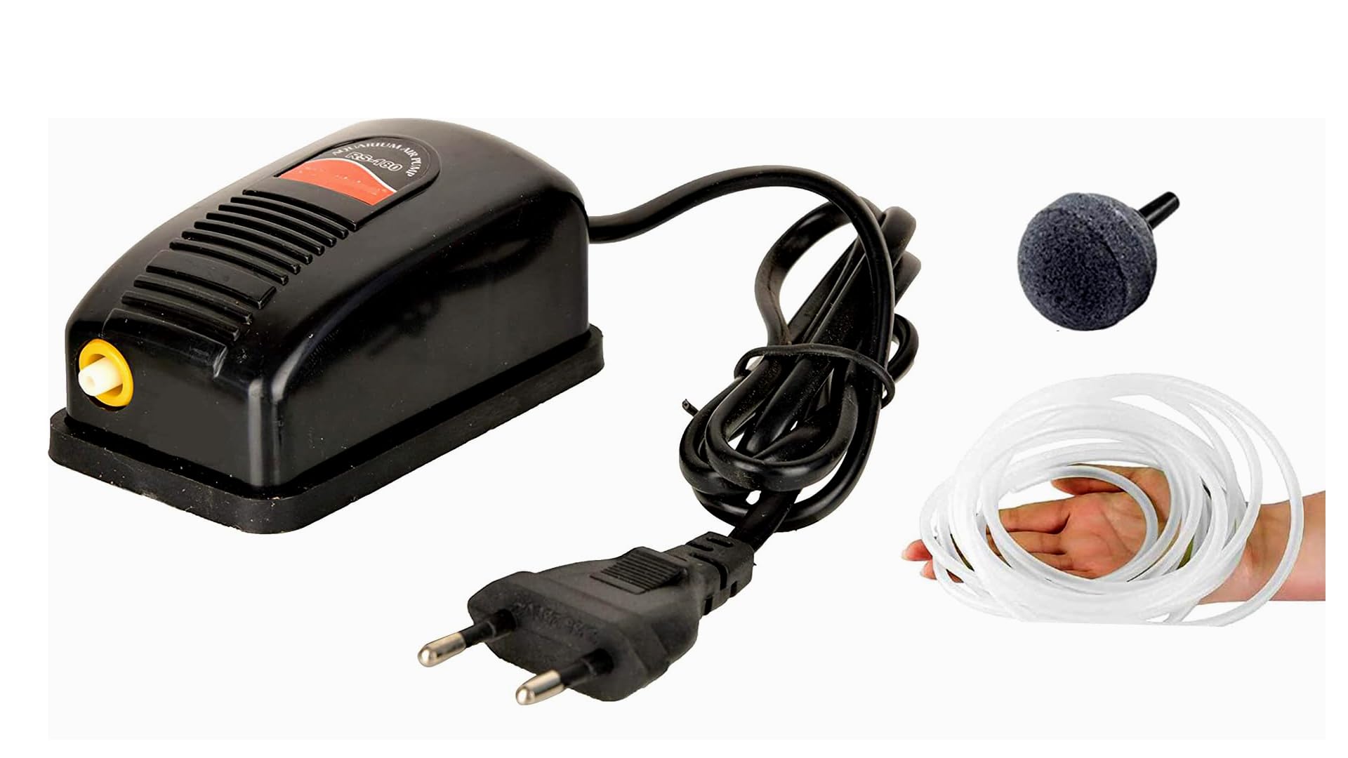 kickAt Single Outlet Aquarium Oxygen Air Pump for Air Bubble and Oxygen of Fish Tank (B0D6GXH587) Amazon Price History, Amazon Price Tracker