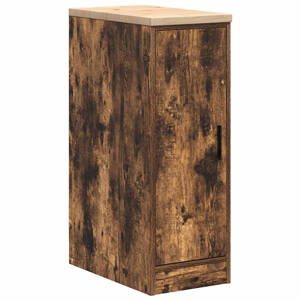 Armoire de Rangement de Garage chêne fumé 30x51x85 cm Bois pin,Entreprise & Industrie,Stockage Industriel,Armoires industrielles,18.1 kg-860557
