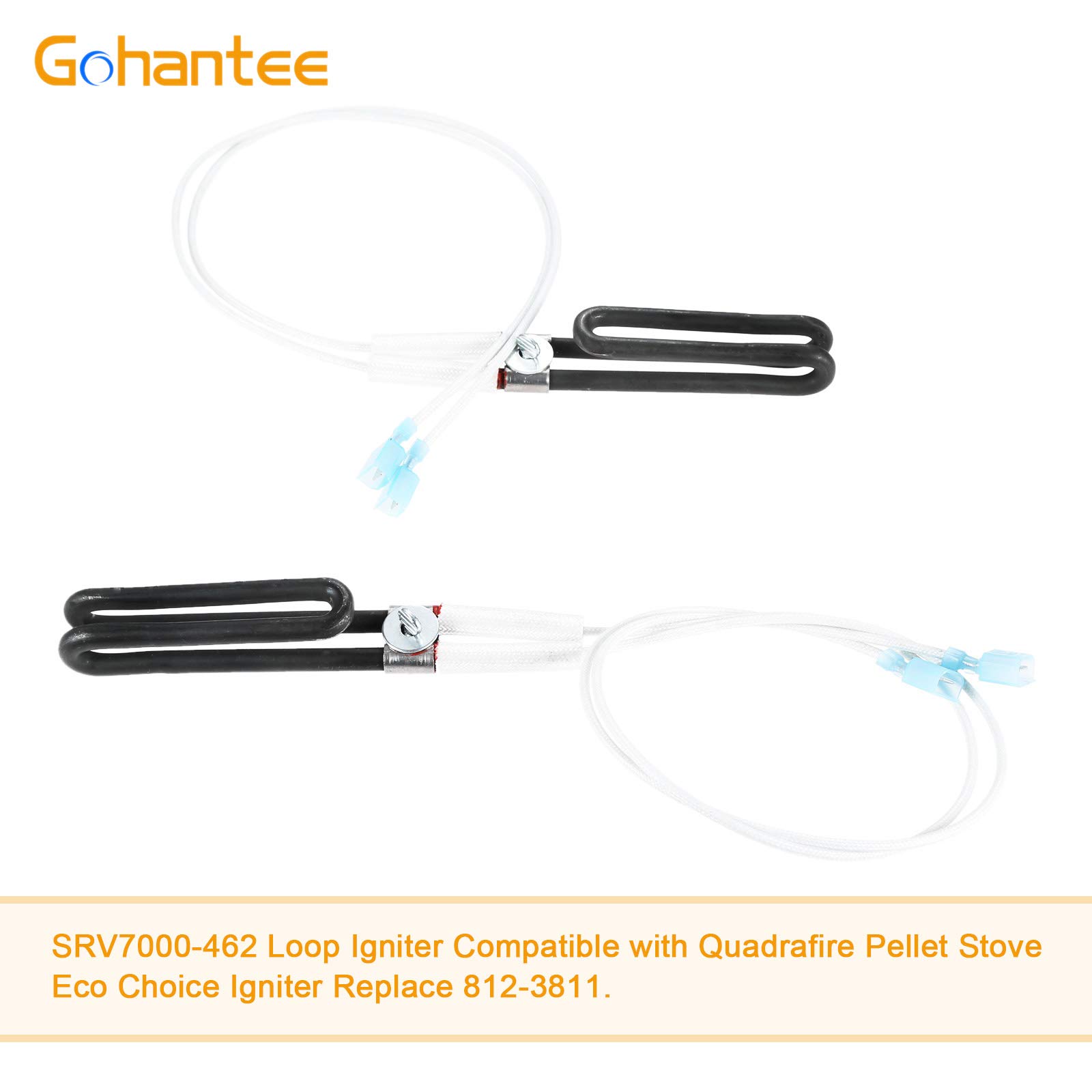 SRV7000-462 Loop Igniter Compatible with Quadrafire Pellet Stove Eco Choice  Igniter Replace 812-3811（2 Pack） : Amazon.ca: Home