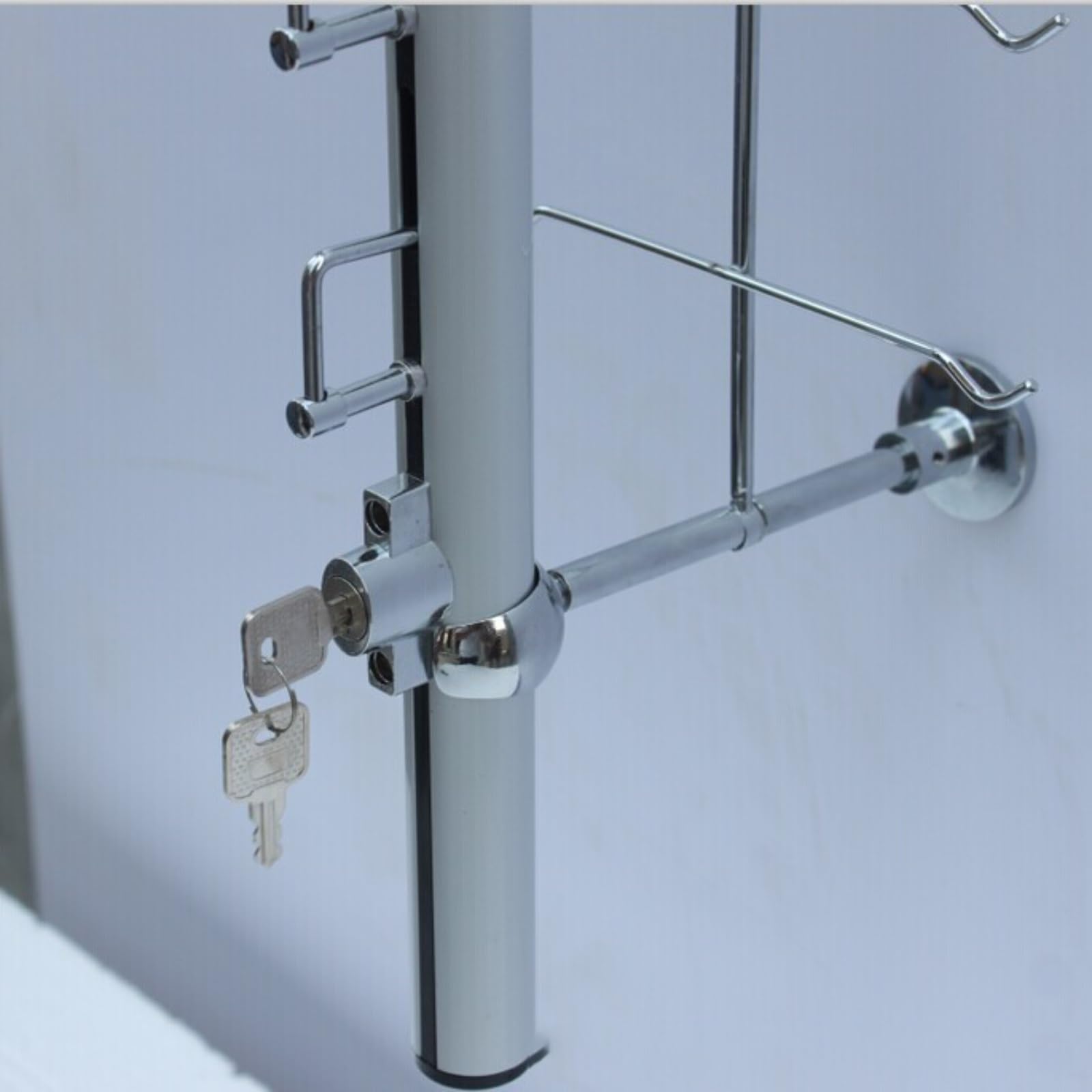 Expositor De Gafas con Cerradura para Montaje En Pared - Organizador Seguro para Guardar Gafas De Sol En Ópticas Y Tiendas Minoristas.9pcs