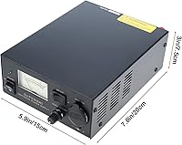 Vista 2 de NORJIN 13.8V 30A DC Power Supply, Analog Regulated Bench Power Converter with Car Cigarette Lighter Socket & Noise Offset, AC to DC Converter for