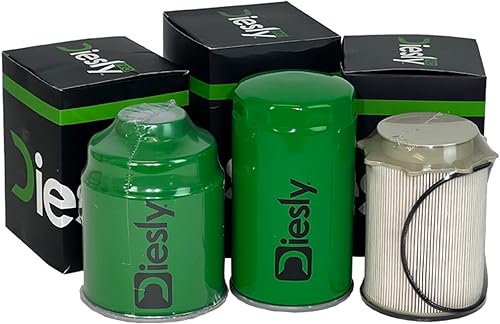 Filtros de combustible y aceite Pro 6.7L Reemplazo para Dodge Ram 2500 3500 4500 5500 5500 2013-2018 Reemplazan # 68197867AA, 68157291AA,