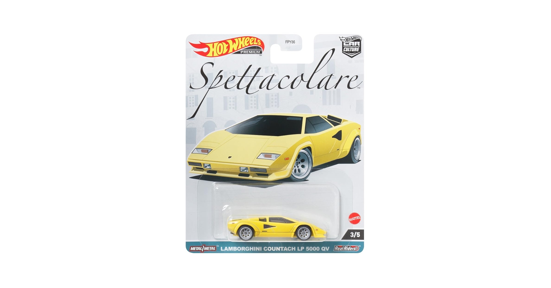 ホットウィール ランボルギーニ カウンタック lp 5000 QV チェイス ホットウィール カーカルチャー ジェイ・レノ ガレージ