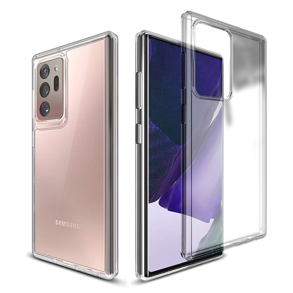 GOBUKEE [Clear] Samsung Galaxy Note 20 Ultra Case Anti-Drop Shock Absorption PC Back Case for Samsung Galaxy Note 20 Ultra