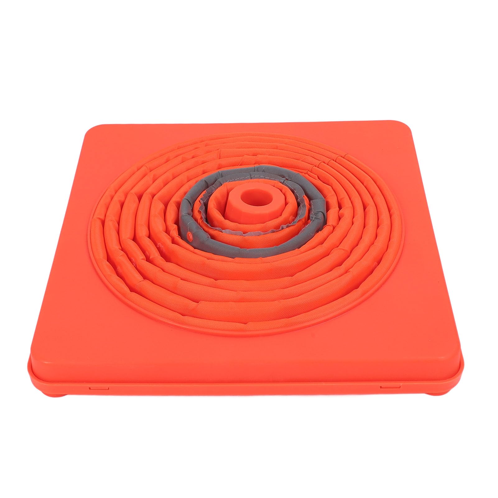 CHICIRIS Conos Reflectantes de Seguridad Vial, Plegables, Duraderos, de 70 Cm de Alto, para Control de Tráfico y Situaciones de Emergencia, Paquete de 2, Color Naranja