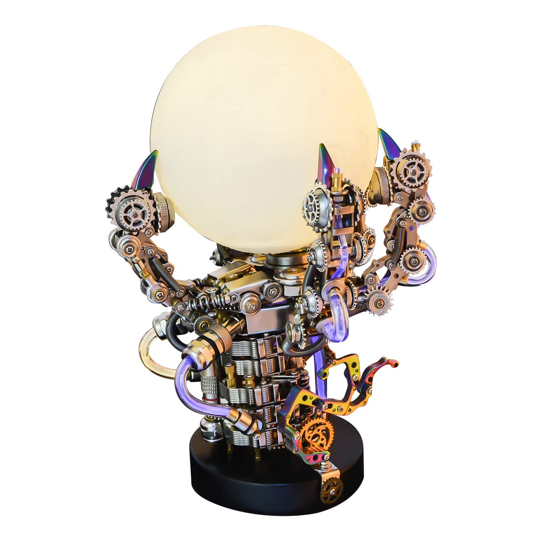 3D metalowe łamigłówki dla dorosłych, Zestaw modelu układanki mechanicznej lampy pazurowej, zestaw budowlany modelki 3D, Zestawy rzemieślnicze DIY For Time (1000+PC)