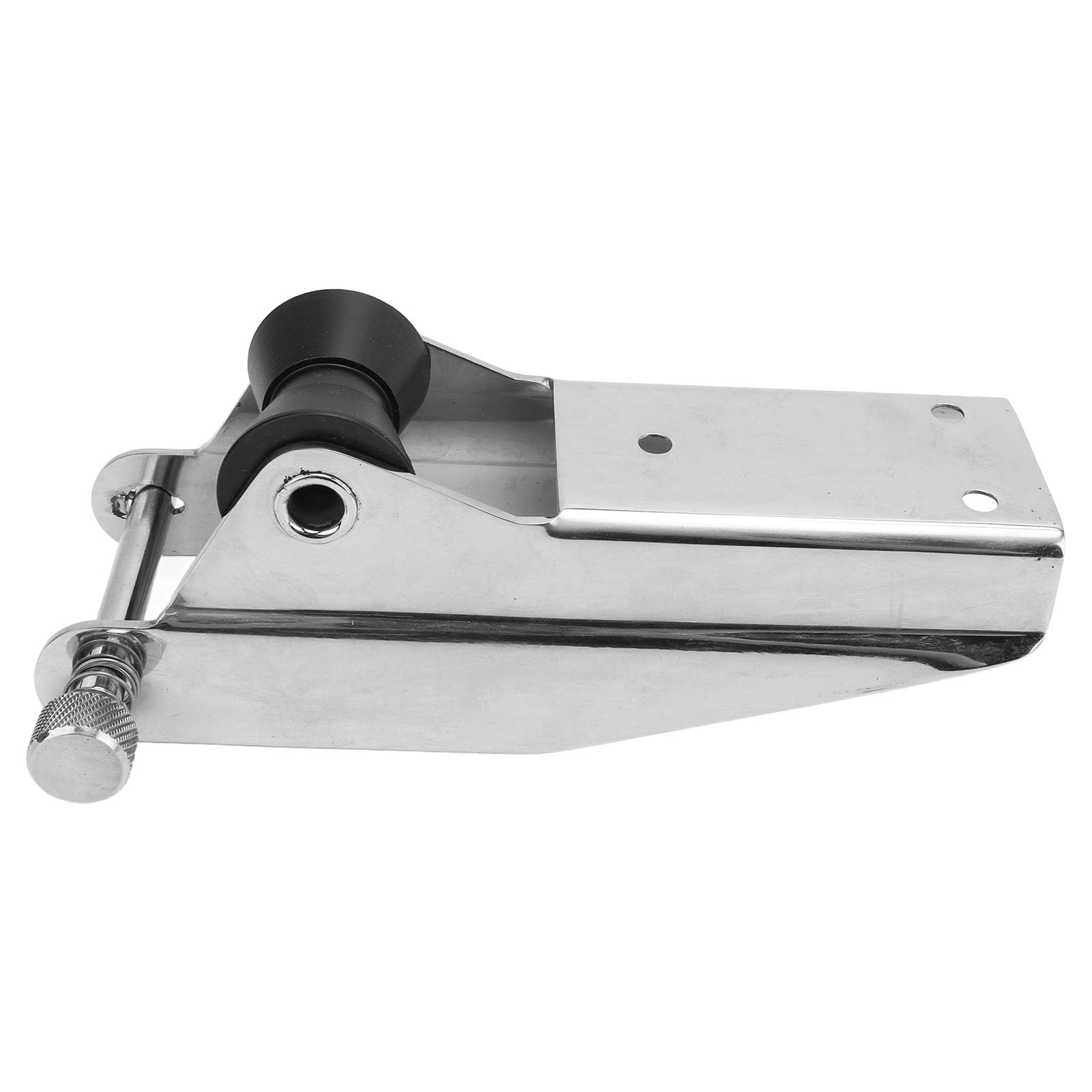 Rullo Porta Ancora Acciaio Inox 200mm, Rullo di Ancoraggio Marino | Con Rullo Nylon e Perno a Molla, Installazione Semplice per Yacht Rimorchio Barca