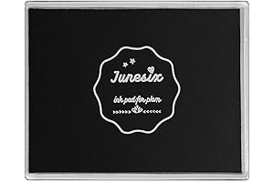 Washable Handprint Ink Pad for Baby Footprint Handprint, Black