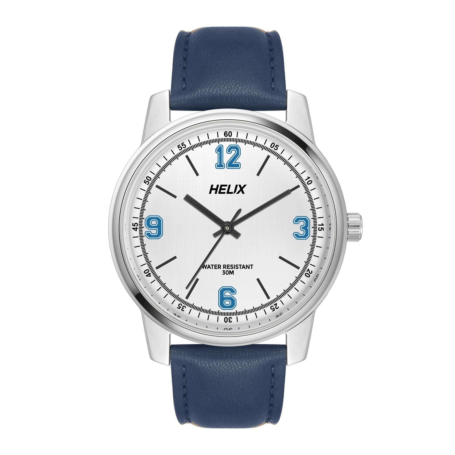 Helix Analog White Dial Mens Watch - TW046HG01 (B0BQY4L46R) Amazon Price History, Amazon Price Tracker