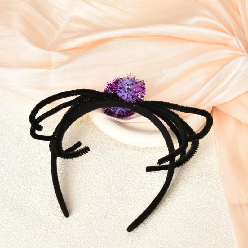 Miniatura 4 de Diadema de araña de Halloween para mujer, banda para el pelo de Halloween, diadema de pierna de araña, diadema de Halloween para mujer, diadema de