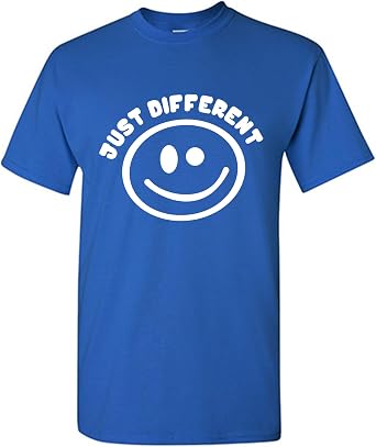Feelin Good Tees Support Autism Awareness Colorful Puzzle Piece Graphic T-Shirt | Casual Style Novelty T-Shirts Everyday Wear