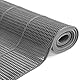 Antirutschmatte 300x90cm Bodenmatte 4mm Dicke Drainagematte Perforiert Gummimatte Bodenmatten Zur Verwendung in Nassbereichen Küchen, Schwimmbad, Restaurants Garagen, Durchgänge Flure Sauna Matten