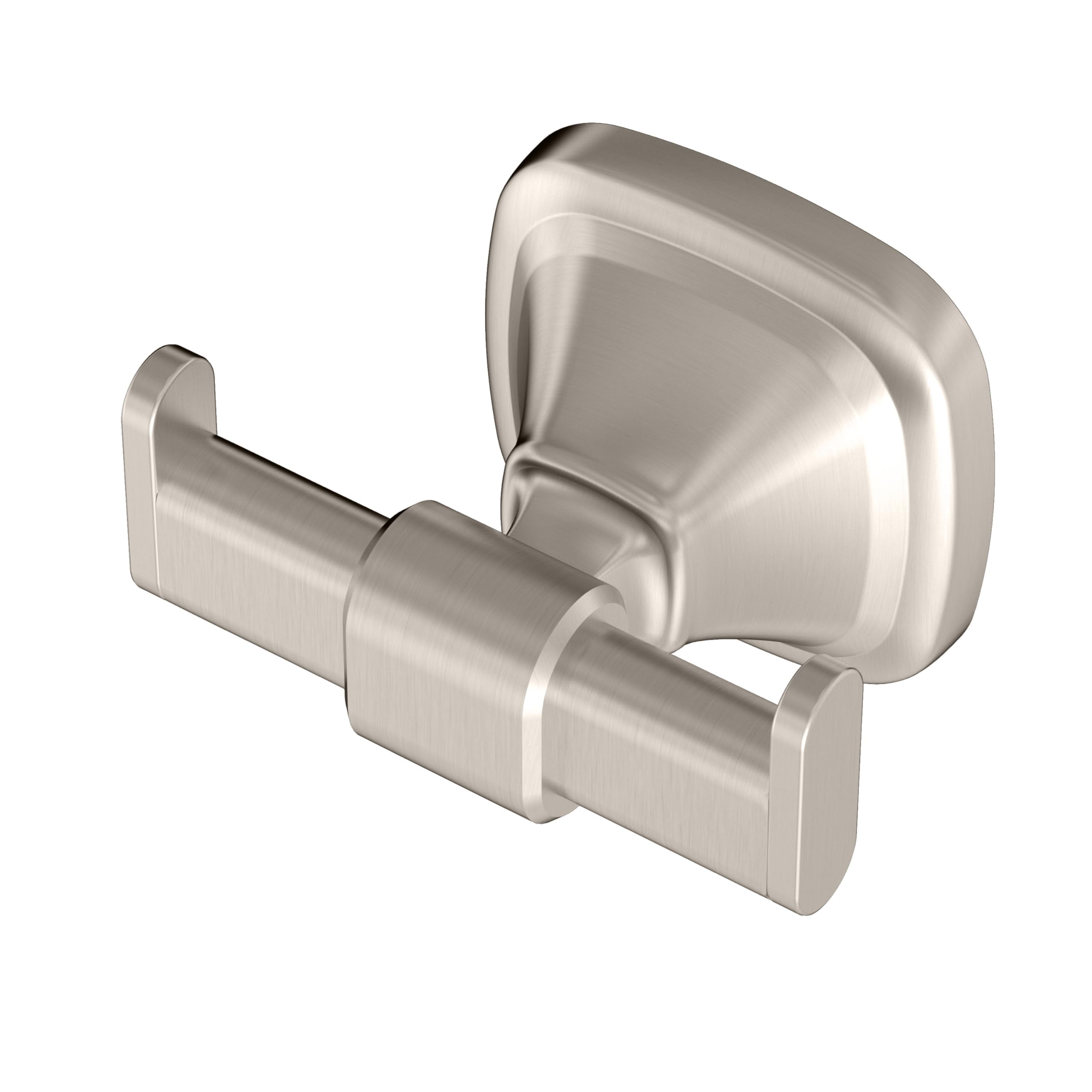 Gatco 5515SN Beverly Robe Hook | Elegant Wall Hook for Robes, Towels, and Clothes | Luxury Design, Durable Metal | Satin Nickel Finish