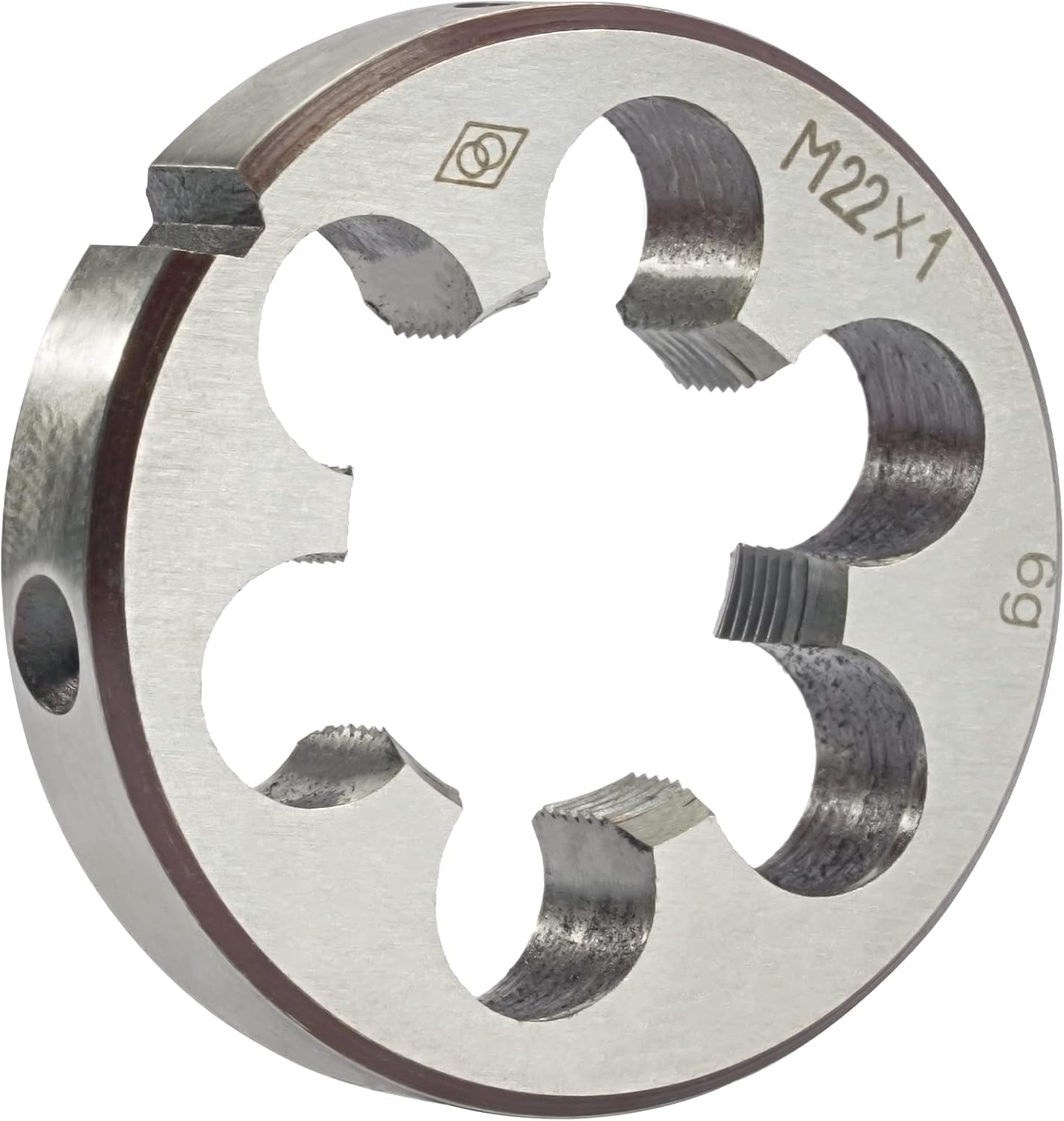 M22X1 Metric Round Die Right Hand | M22 x 1.0 Thread Die, Made of Alloy tool Steel, Used for External Threading