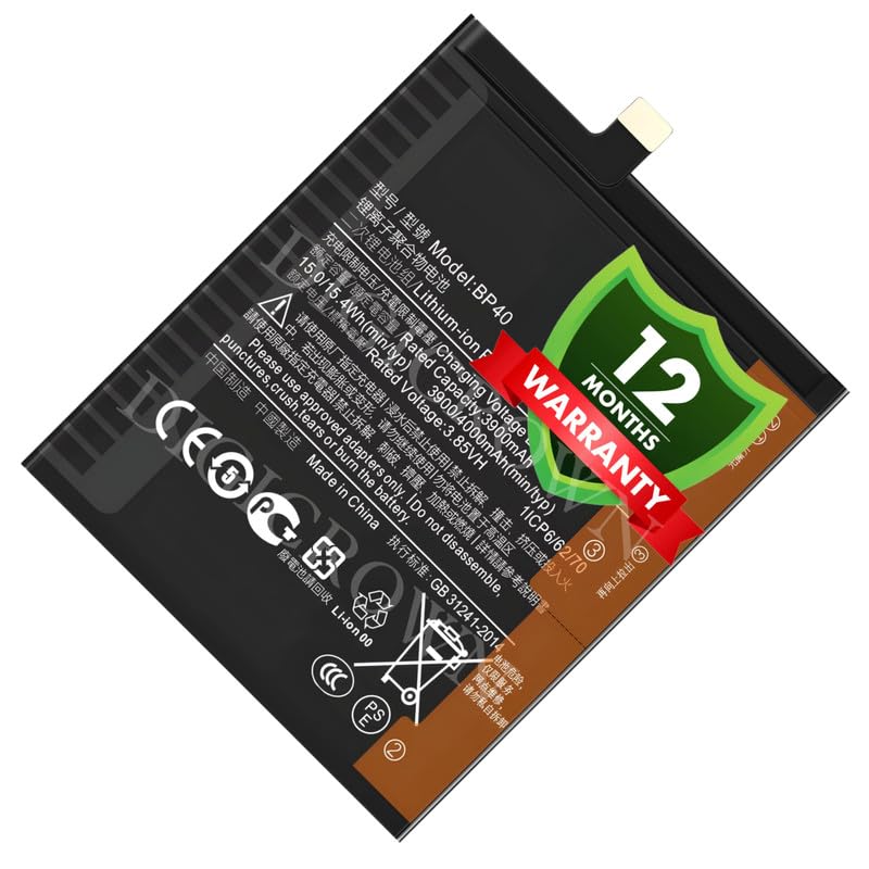 Image of Original BP40 Battery Compatible for Xiaomi Redmi K20 Pro - (4000mAh) - 1 Year Warranty
