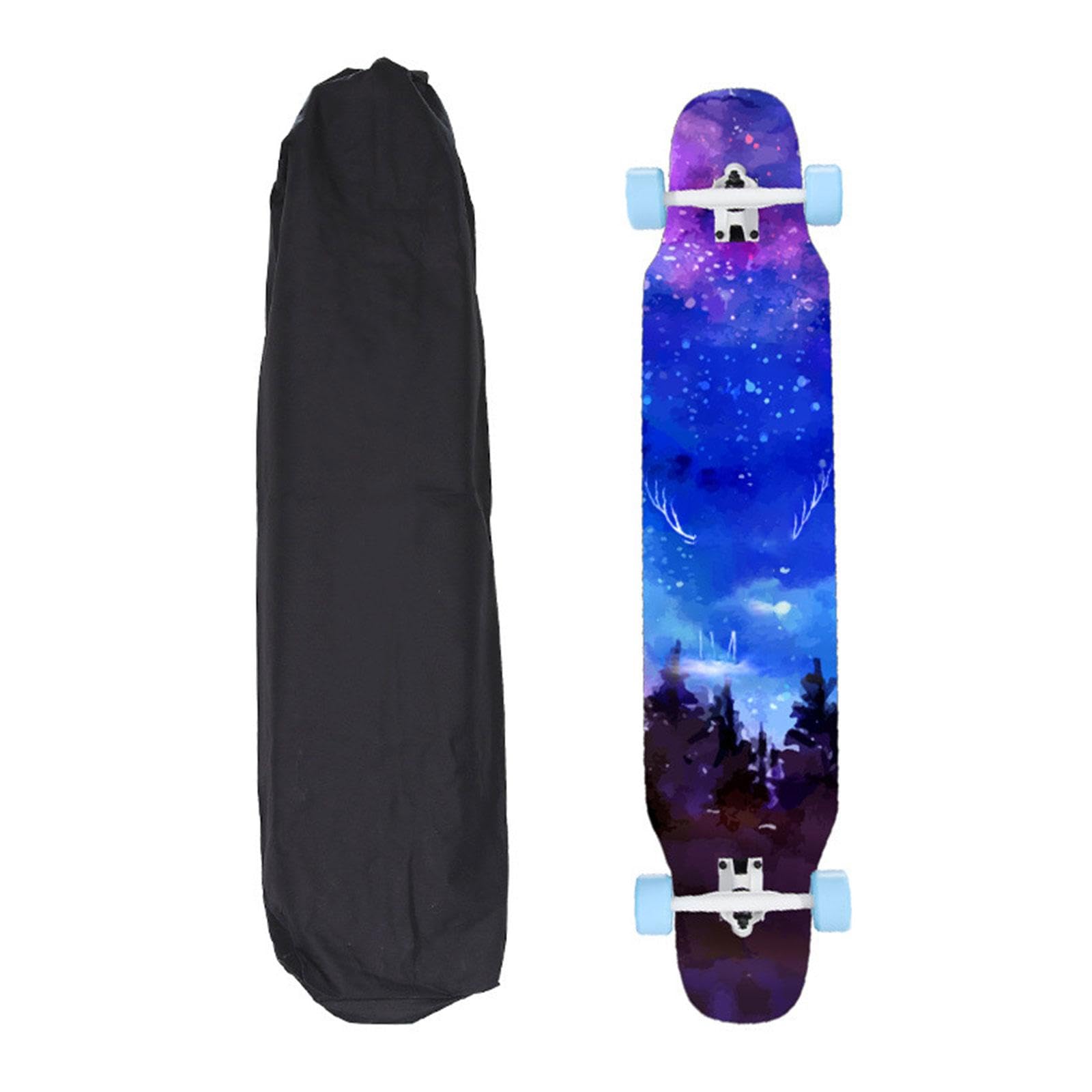 Sac à Dos de Planche à roulettes avec Cordon de Serrage, Sac de Voyage Pliable pour Longboard