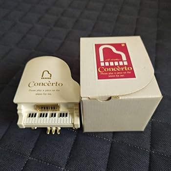 Sankyo製ピアノ型オルゴール付きジュエリーボックス【曲：乾杯】 Sankyo製ピアノ型オルゴール付きジュエリーボックス【曲：乾杯】