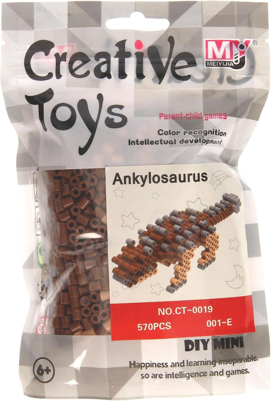 Ironing Beads Set Dinosaur