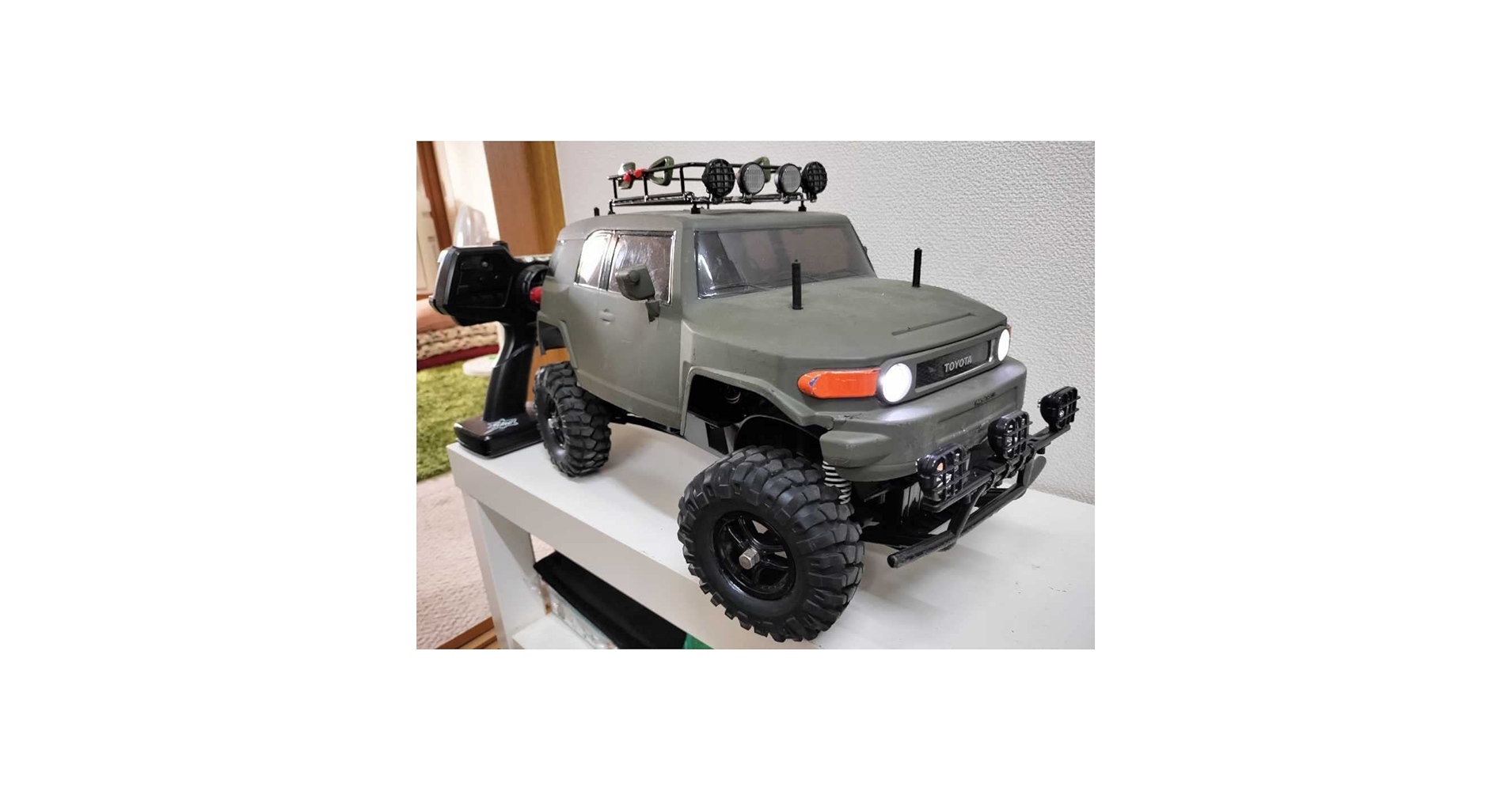 Amazon.co.jp: タミヤ CC01 トヨタ FJクルーザー カスタム 改造
