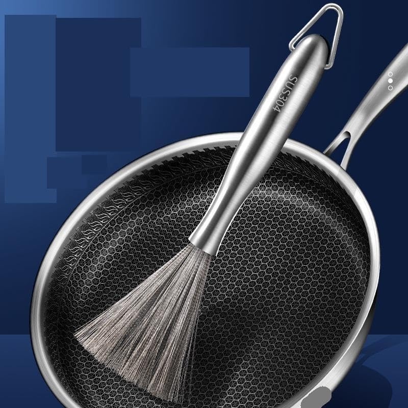 4pcs Stainless Steel Pot Brush pour Cuisine