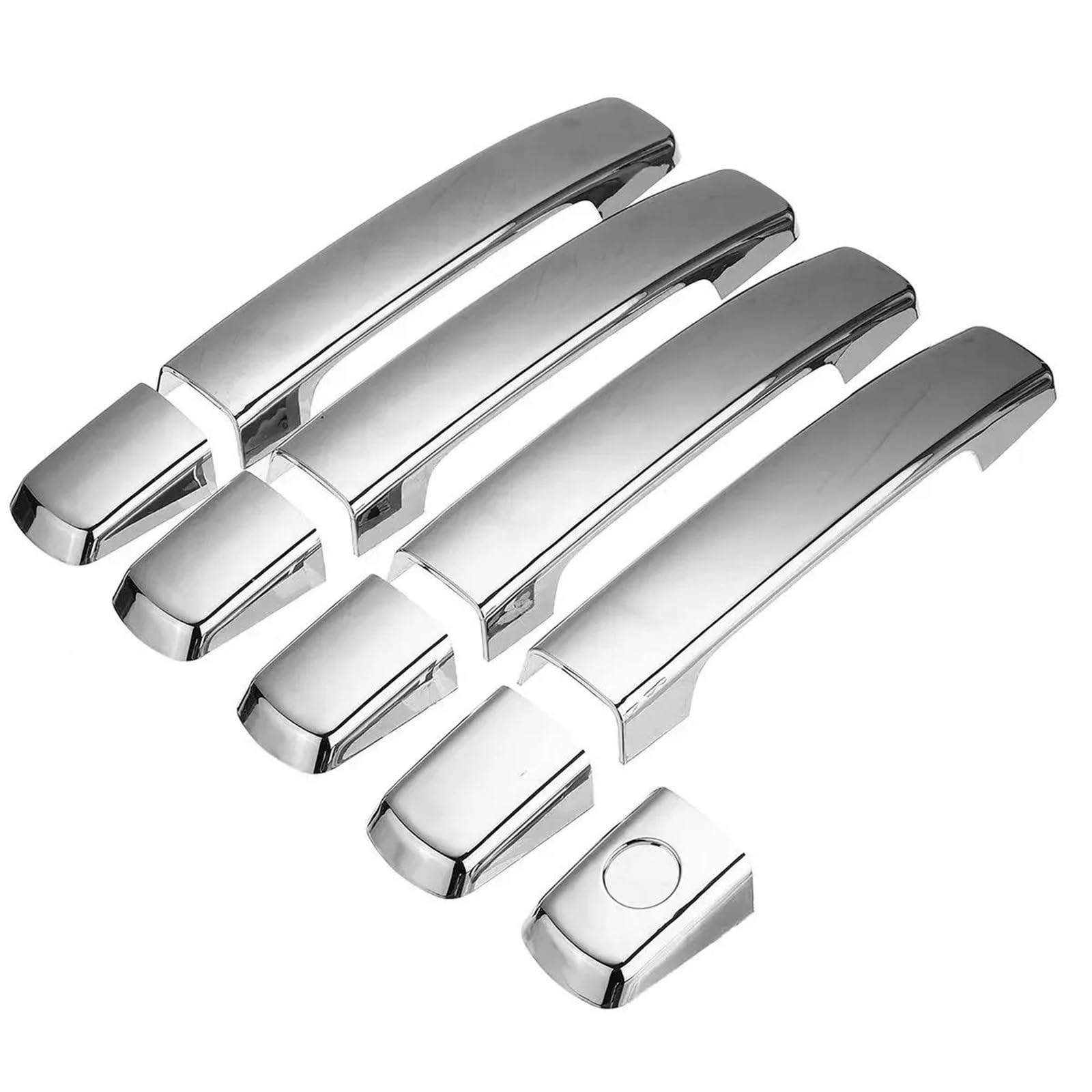 Yytemd One Color Car Door Handle Cover Exterior Moulding Trim Accessories For Nissan For Navara D40 2005-2015 Chrome