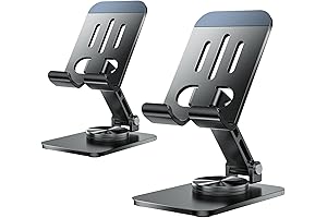 Foldable Cell Phone Stand: The Ultimate 360 Degree Rotation Holder