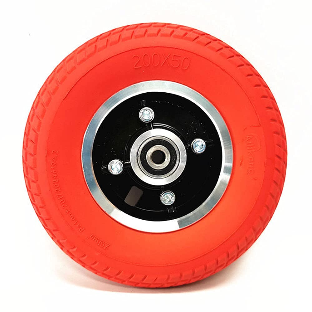Pneu de scooter électrique 8 pouces 200x50 pour roues intégrales bleues