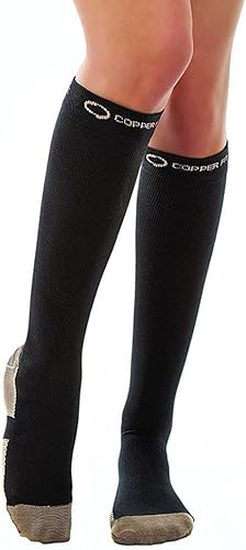 Copper Fit Energy Compression - Calcetines altos hasta la rodilla