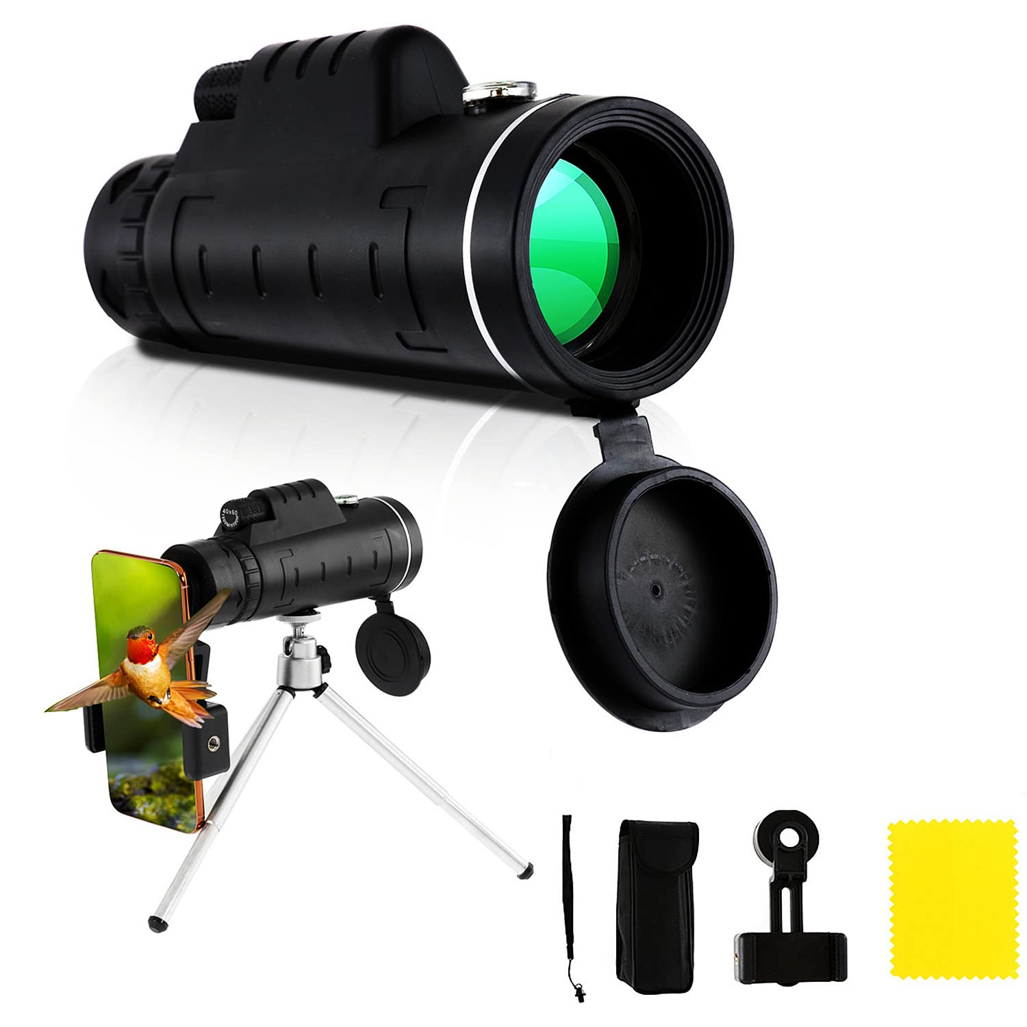 Drumstone 【with 12 Years Warranty】 18x Mobile Telephoto Lens with Long-Range Optical Zoom. Telescopic Mobile Lens Kit Featuring a Good Background Effect & Many Other Capabilities-image-26