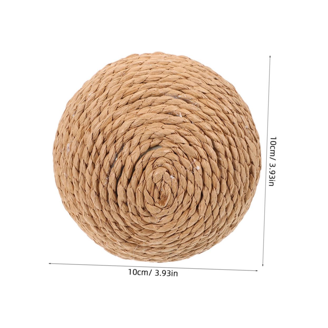 GANAZONO 2Pcs Cat Scratch Ball Interactive Balls for Indoor Cats and Pet Play Balls for Kittens Exercise and Relief Crinkle Sound for Boredom