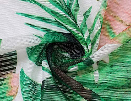 Roupa de banho feminina de verão FairBeauty com alças finas e alças finas, body sexy vazado, malha d