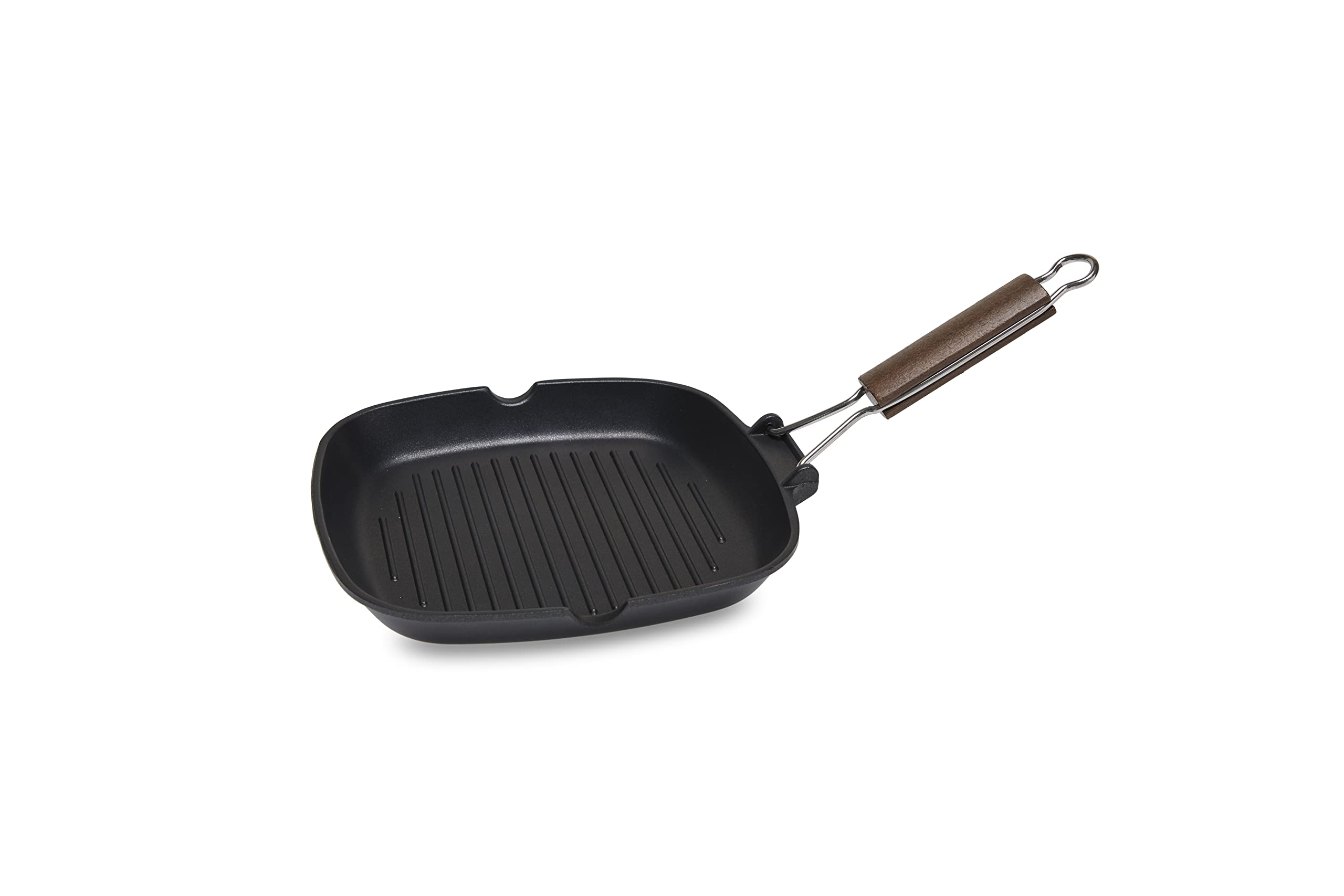 Poêle grill antiadhésif résistant aux rayures pour en finir avec les aliments qui attachent