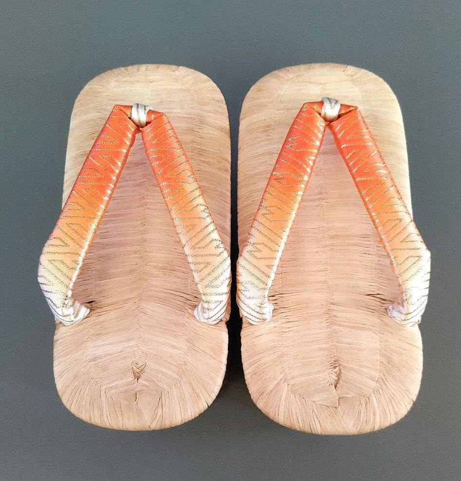 510ag59□七五三 七歳 女児 こっぽり/ぽっくり/おこぼ 本畳表 草履