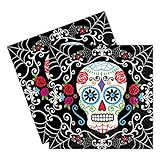 dekoration party mexico Sie veranstalten eine Party anlässlich des mexikanischen Feiertages und sind noch auf der Suche nach einem passenden Partygeschirr? Dann sind die Servietten Day of the Dead, der Firma Amscan, genau das Richtige für Sie