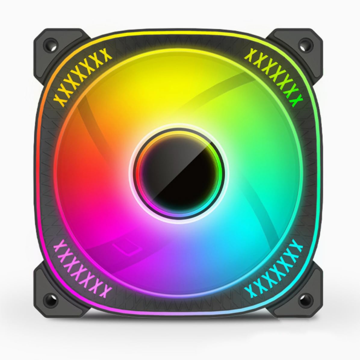 YARNOW Ventiladores Silenciosos Argb para Caja de PC con Controlador, Refrigeración y Diseño en Abs y Cobre, Ideales para Fiesta Verano y Salas de Juegos