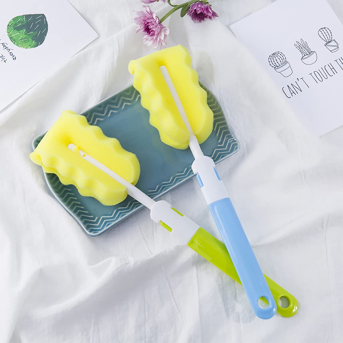 Bambaw Set Flessenborstels, 4 Stuks - Ecco Verde België