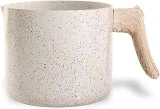 Brinox - Leiteira Fervedor para Fogão de Indução Ceramic Life Sirius Ø14 cm 1,7L - Vanilla