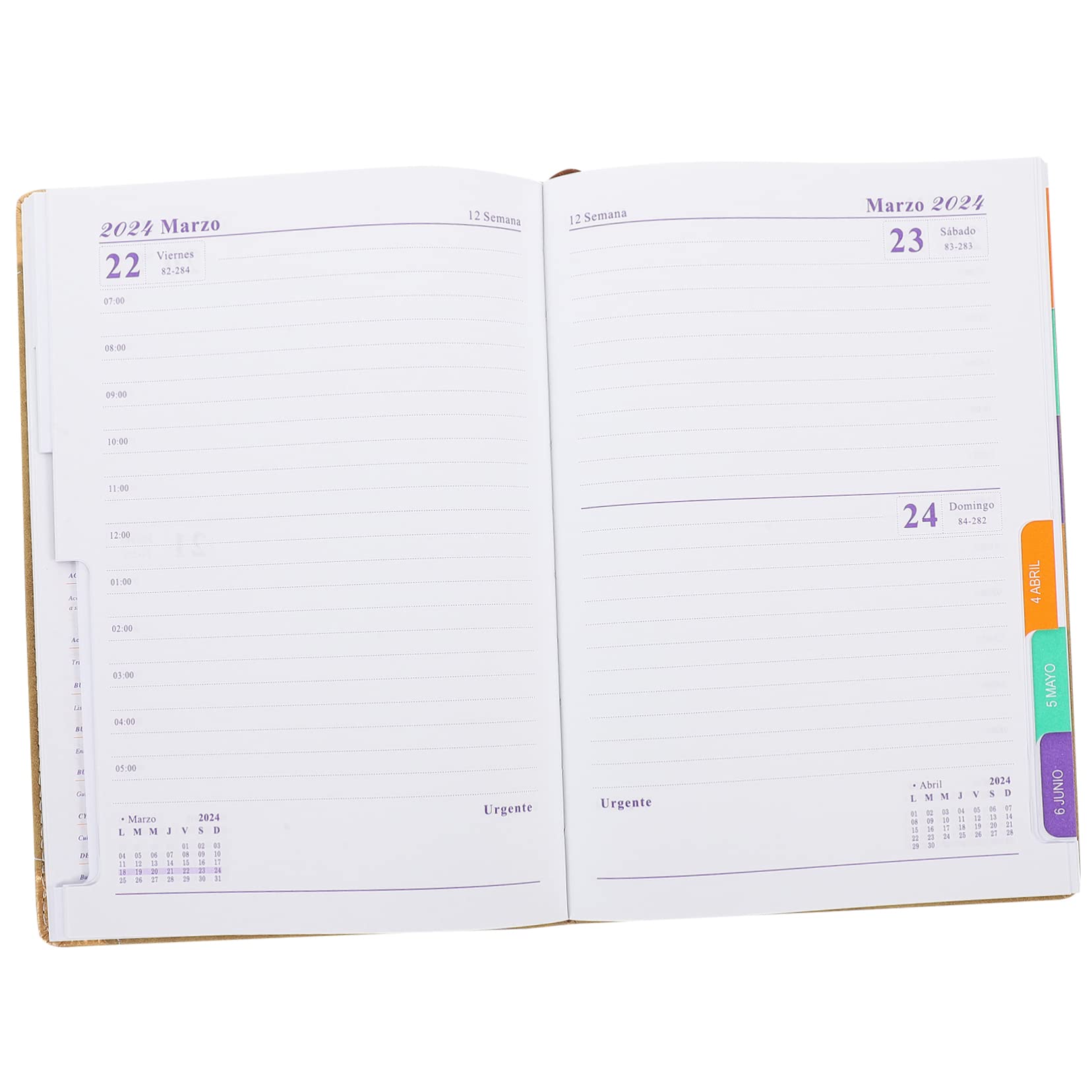 Angoily Spanien Tagesplaner Notizbuch Tage Agenda Notepad Portabel Feines Hochwertige Verarbeitung Für Schule Büro Reisen