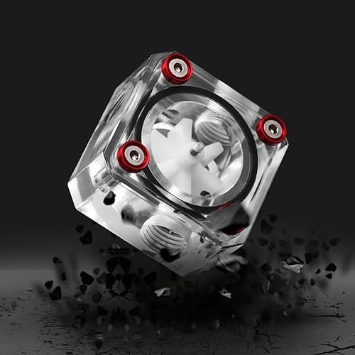 Miniatura 9 de G14 Indicador de enfriamiento Roscado Computadora Sistema de refrigeración por agua Indicador de medidor de acrílico Reemplazo