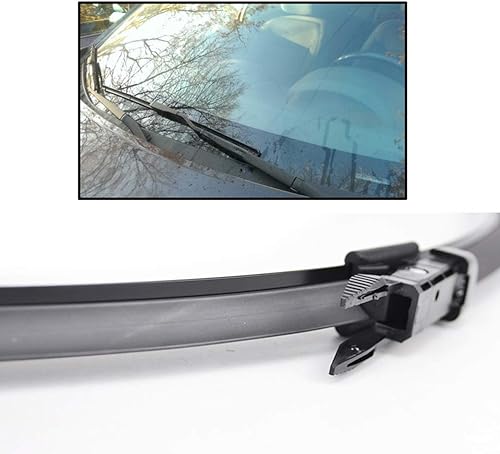 Miniatura 3 de XUKEY Limpiaparabrisas delantero de 22 pulgadas y 22 pulgadas, ajuste personalizado para Mercedes Benz SLK-Class R171 R172 2004-2019 (juego de 2)